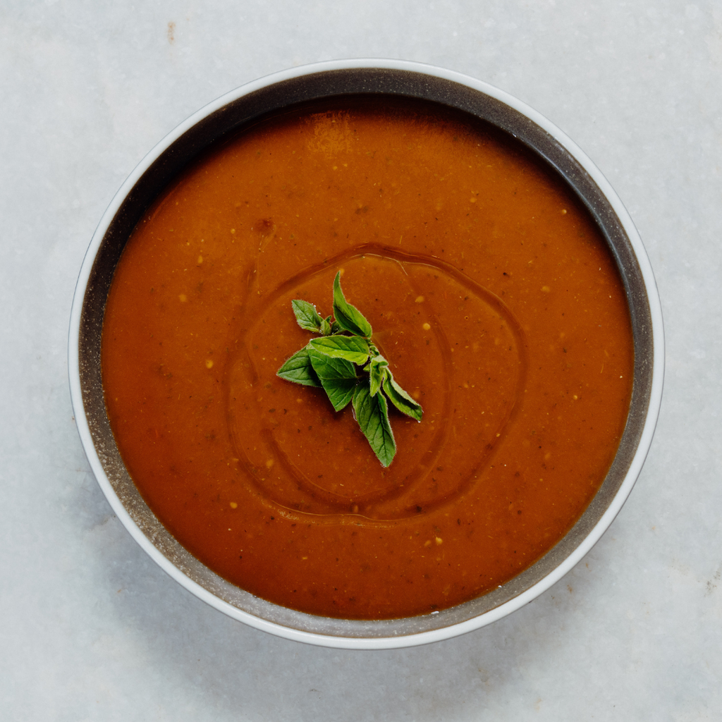 Roasted Tomato & Garlic Soup