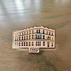 Façade Silhouette Pin