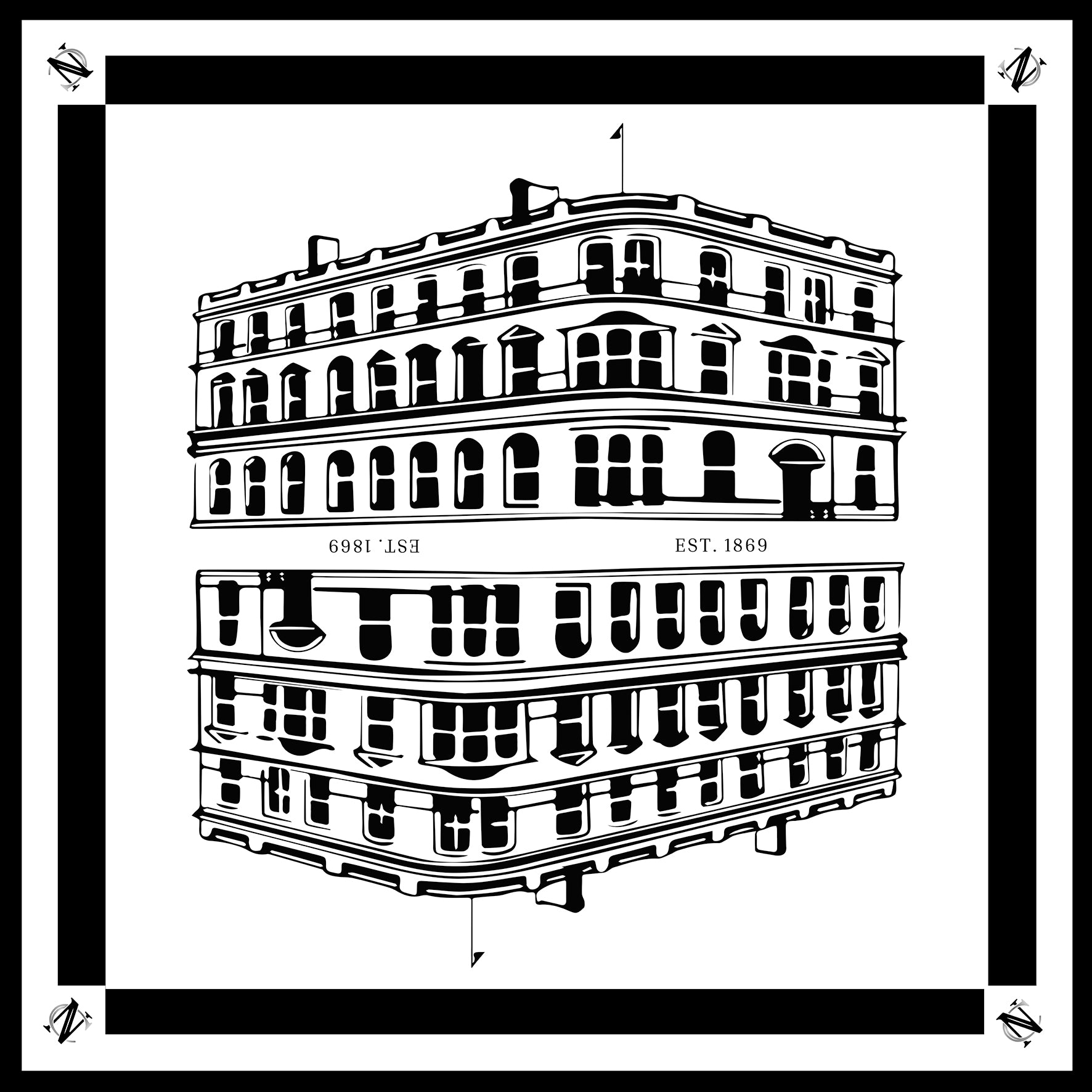 The Grand Façade Scarf