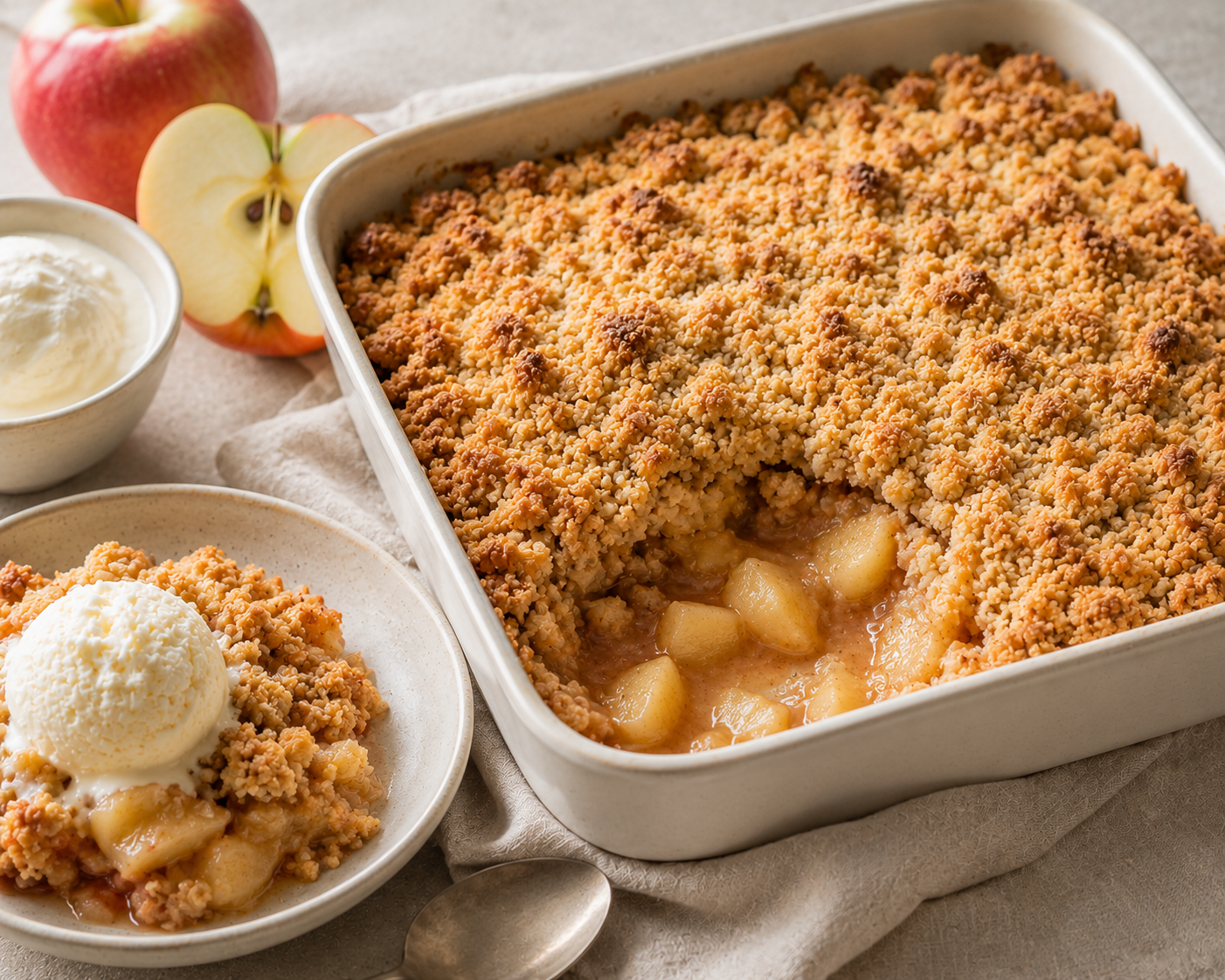 Seasonal Fruit Crumble