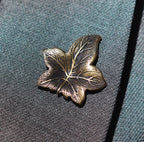 Brass Ivy Pin
